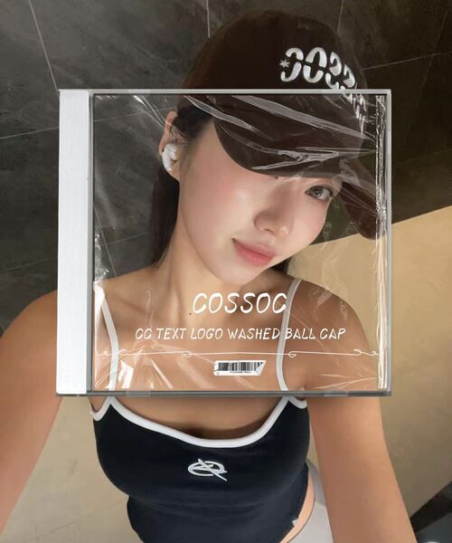 PHYSICAL GARMENTS（フィジカルガーメンツ）の「P5048 ウーマン 配色 キャップ内蔵 紐 タンクトップ [4COLOR]（Tシャツ/カットソー・レディース・ホワイト/ブラック・MEDIUM/SMALL）」の4枚目の写真