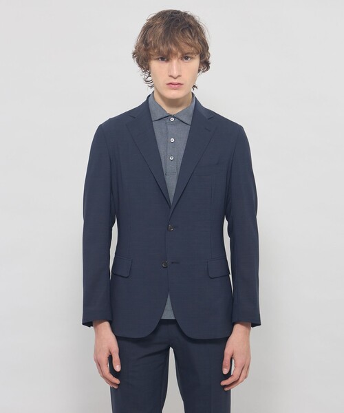 MACKINTOSH LONDON(マッキントッシュ ロンドン)の「【LEON掲載】【BREASY JACKET】super light weight セットアップジャケット(テーラードジャケット・メンズ・ネイビー/ベージュ系その他2・40/42/38)」の5枚目の写真