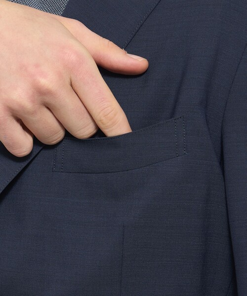 MACKINTOSH LONDON(マッキントッシュ ロンドン)の「【LEON掲載】【BREASY JACKET】super light weight セットアップジャケット(テーラードジャケット・メンズ・ネイビー/ベージュ系その他2・40/42/38)」の8枚目の写真