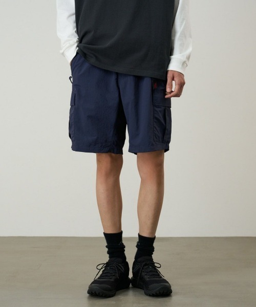 Kinetics（キネティクス）の「Gramicci NYLON EXPLORER CARGO SHORT（グラミチ ナイロン エクスプローラー カーゴショーツ）（その他パンツ・メンズ・ネイビー系/ベージュ系/ブラック/オレンジ系・LARGE/XX-LARGE/MEDIUM/X-LARGE）」の3枚目の写真