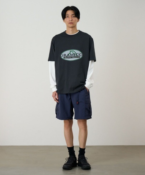 Kinetics（キネティクス）の「Gramicci NYLON EXPLORER CARGO SHORT（グラミチ ナイロン エクスプローラー カーゴショーツ）（その他パンツ・メンズ・ネイビー系/ベージュ系/ブラック/オレンジ系・LARGE/XX-LARGE/MEDIUM/X-LARGE）」の17枚目の写真