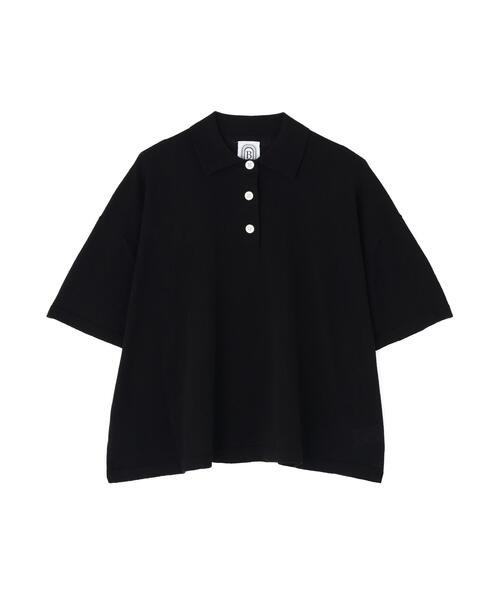 BEAVER（ビーバー）の「B omnivore/ビーオムニボー　アサーメンポロシャツ WOMEN'S（ポロシャツ・レディース・ブルー/ブラック/レッド/ネイビー・F）」の6枚目の写真