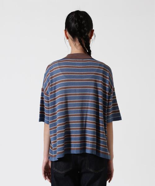 BEAVER（ビーバー）の「B omnivore/ビーオムニボー　アサーメンポロシャツ WOMEN'S（ポロシャツ・レディース・ブルー/ブラック/レッド/ネイビー・F）」の15枚目の写真