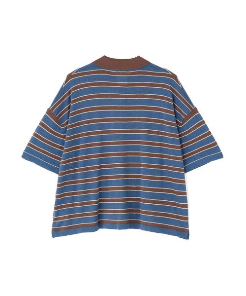 BEAVER（ビーバー）の「B omnivore/ビーオムニボー　アサーメンポロシャツ WOMEN'S（ポロシャツ・レディース・ブルー/ブラック/レッド/ネイビー・F）」の20枚目の写真