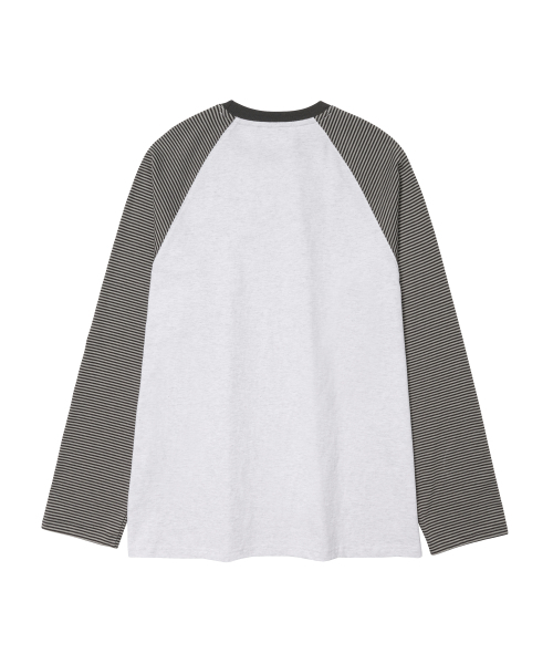AMESWORLDWIDE(アメスワールドワイド)の「CUPID RABBIT STRIPE RAGLAN LS TEE GREY(Tシャツ/カットソー・レディース・その他・SMALL/LARGE/MEDIUM)」の13枚目の写真