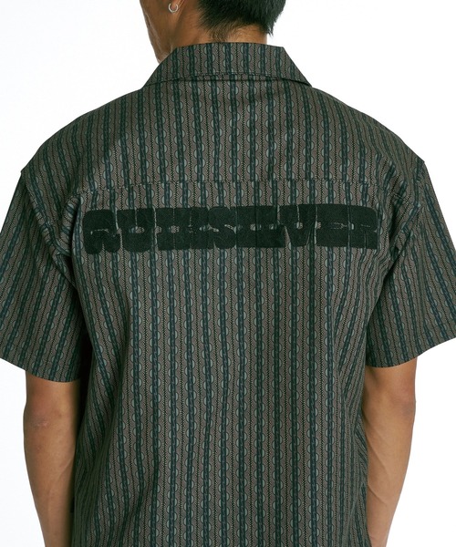 Quiksilver(クイックシルバー)の「QUIKSILVER メンズ SIGN OPEN SHIRT 半袖シャツ 接触冷感 速乾 UPF50+ 4WAYストレッチ<NATURE TECH>【2026年夏モデル】(シャツ/ブラウス・メンズ・ブラック/ブラウン系その他2/ブラウン系その他・LARGE/MEDIUM/X-LARGE)」の13枚目の写真