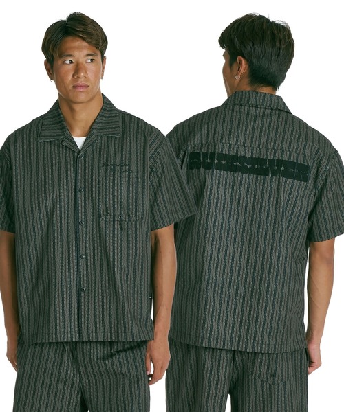 Quiksilver(クイックシルバー)の「QUIKSILVER メンズ SIGN OPEN SHIRT 半袖シャツ 接触冷感 速乾 UPF50+ 4WAYストレッチ<NATURE TECH>【2026年夏モデル】(シャツ/ブラウス・メンズ・ブラック/ブラウン系その他2/ブラウン系その他・LARGE/MEDIUM/X-LARGE)」の22枚目の写真