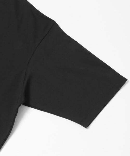 EKAL(エカル)の「『UR TECH ひやサラクール』ヘンリーネックショートスリーブTシャツ(Tシャツ/カットソー・メンズ・ブラック/ネイビー/チャコールグレー・MEDIUM/LARGE)」の11枚目の写真