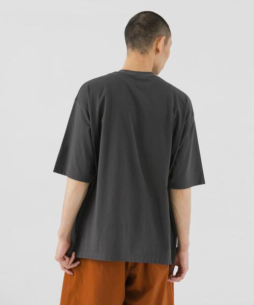 EKAL(エカル)の「『UR TECH ひやサラクール』ヘンリーネックショートスリーブTシャツ(Tシャツ/カットソー・メンズ・ブラック/ネイビー/チャコールグレー・MEDIUM/LARGE)」の13枚目の写真
