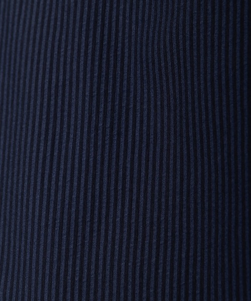 BTZ TOKYO(ビーティーゼットトウキョウ)の「【CLOTHES TRUCK】UVカット&吸汗速乾 カットサッカー共衿ポロシャツ ストレッチ素材(ポロシャツ・メンズ・ホワイト/ネイビー×ホワイト/ネイビー/チャコールグレー×ブラック/ブラック・L/M/LL)」の12枚目の写真