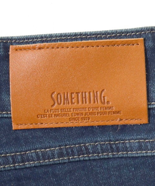 SOMETHING(サムシング)の「SOMETHING(サムシング)LISA FRONT FLAP WIDE/フラップポケットワイドデニムパンツ(デニムパンツ・レディース・インディゴブルー/ワンウォッシュ/ブラック・S/M)」の20枚目の写真