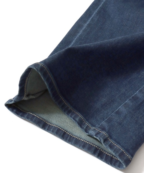 SOMETHING(サムシング)の「SOMETHING(サムシング)LISA FRONT FLAP WIDE/フラップポケットワイドデニムパンツ(デニムパンツ・レディース・インディゴブルー/ワンウォッシュ/ブラック・S/M)」の22枚目の写真