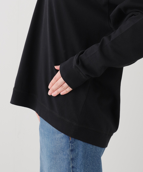 journal standard L'essage(ジャーナルスタンダードレサージュ)の「DARKPARK/ダークパーク ERIN-NECKLACE OFF SHOULDER TOP オフショルダートップス(Tシャツ/カットソー・レディース・ホワイト/ブラック・X-SMALL)」の10枚目の写真