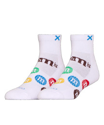 ODD SOX（オッドソックス）の「ODD SOX M&M's Lentils Quarter Socks - LARGE SIZE（ソックス/靴下）」