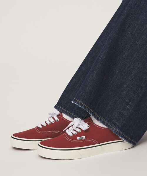 VANS(バンズ)の「【WEB限定】<VANS>オーセンティック ダックキャンバス スニーカー(スニーカー・レディース・ワイン・6/6h/5h/5/7)」の2枚目の写真