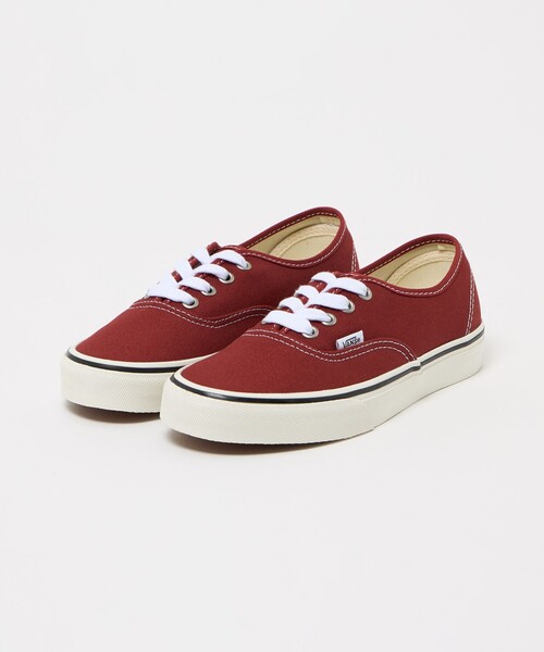 VANS(バンズ)の「【WEB限定】<VANS>オーセンティック ダックキャンバス スニーカー(スニーカー・レディース・ワイン・6/6h/5h/5/7)」の5枚目の写真