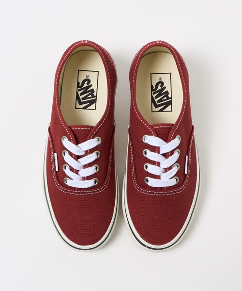 VANS(バンズ)の「【WEB限定】<VANS>オーセンティック ダックキャンバス スニーカー(スニーカー・レディース・ワイン・6/6h/5h/5/7)」の6枚目の写真