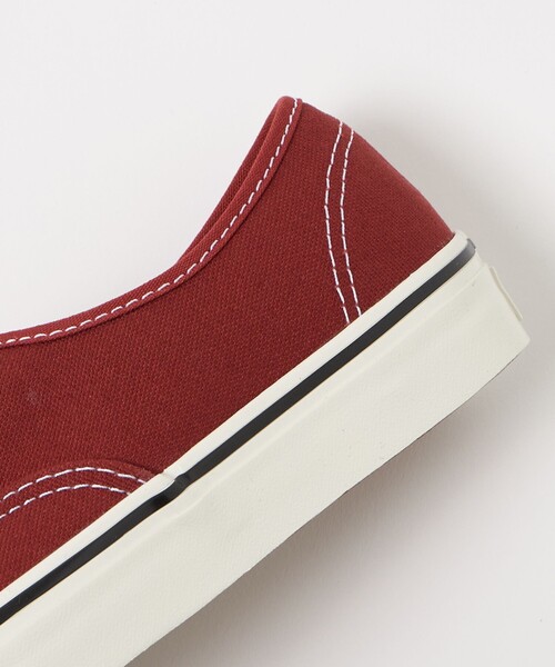 VANS(バンズ)の「【WEB限定】<VANS>オーセンティック ダックキャンバス スニーカー(スニーカー・レディース・ワイン・6/6h/5h/5/7)」の12枚目の写真