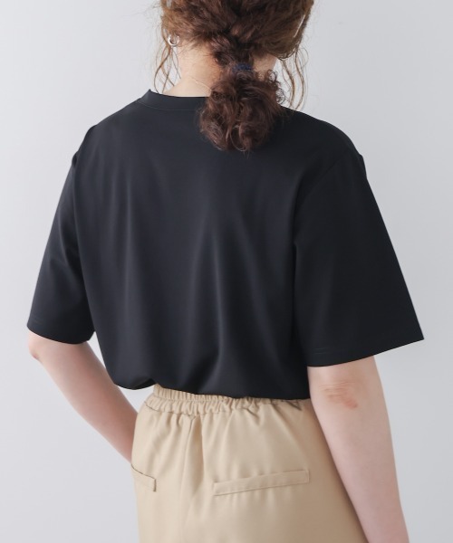 Bou Jeloud（ブージュルード）の「箔×レオパＴシャツ（Tシャツ/カットソー・レディース・オフホワイト/ブラック/グレイッシュベージュ・FREE）」の12枚目の写真