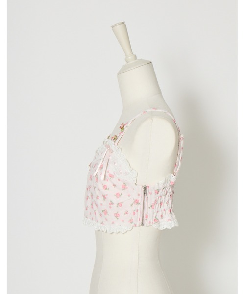 Fiorforte(フィオルフォルテ)の「petit rose bralette tops(キャミソール・レディース・マルチ/ピンク・FREE)」の13枚目の写真