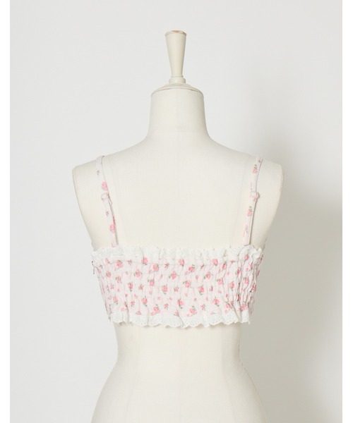 Fiorforte(フィオルフォルテ)の「petit rose bralette tops(キャミソール・レディース・マルチ/ピンク・FREE)」の14枚目の写真
