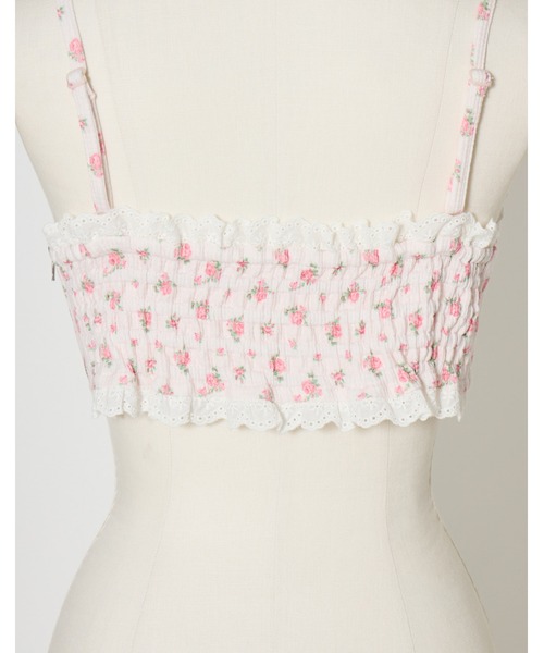 Fiorforte(フィオルフォルテ)の「petit rose bralette tops(キャミソール・レディース・マルチ/ピンク・FREE)」の19枚目の写真