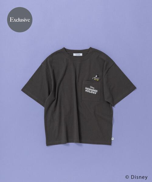 別注/DISNEY/ポケット付きTシャツ（Tシャツ/カットソー）｜URBAN