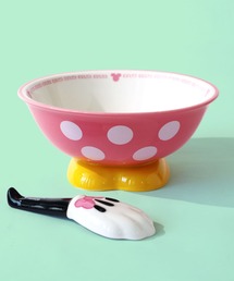 Disney（ディズニー）の「(KE)【Disney 】おうちで楽しむ町中華 陶器製 器 どんぶり 鉢とレンゲセット（食器）」