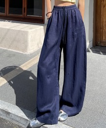 リネンワイドパンツ