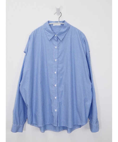 CladdA(クラタ)の「back banding shirt(シャツ/ブラウス・レディース・ライトブルー・FREE)」の17枚目の写真