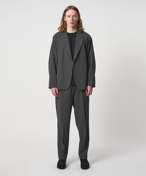 UNITED ARROWS & SONS by DAISUKE OBANA(ユナイテッドアローズアンドサンズバイダイスケオバナ)の「<D.O UNITED ARROWS BY DAISUKE OBANA>H/T+ D/SL JACKET 26SS/ジャケット(テーラードジャケット・メンズ・ブラック/ダークグレー・S/M)」の4枚目の写真
