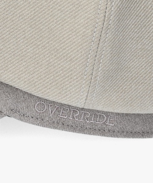 OVERRIDE(オーバーライド)の「OVERRIDE REP UTILITY TWILL CASQUETTE / オーバーライド(キャスケット・メンズ・ブラウン/ブラック/グレー・58cm/60cm)」の21枚目の写真