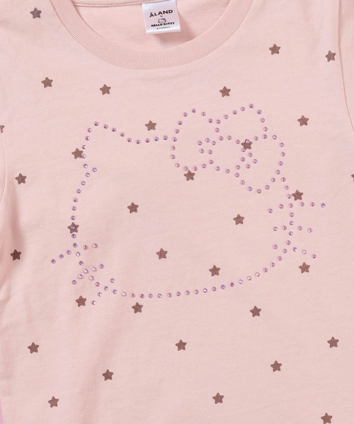 ALAND(エーランド)の「【ハローキティ】ラインストーンチビTシャツ(Tシャツ/カットソー・レディース・ホワイト/ピンク・FREE)」の21枚目の写真