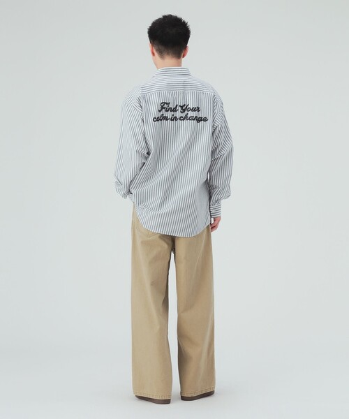 BEAMS HEART(ビームスハート)の「GMS ワーク ロングスリーブシャツ(シャツ/ブラウス・メンズ・ブルー・MEDIUM)」の3枚目の写真