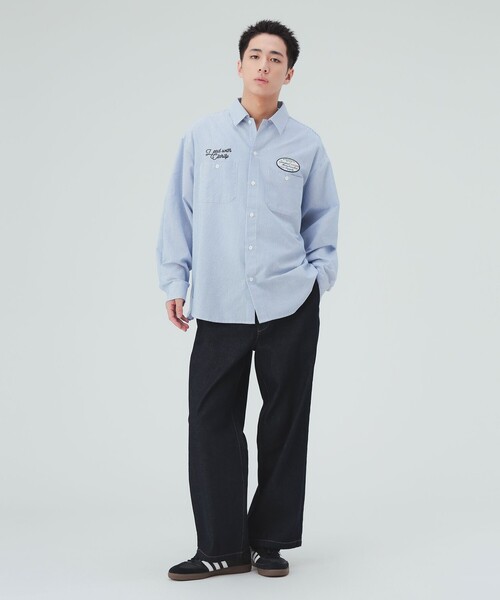 BEAMS HEART(ビームスハート)の「GMS ワーク ロングスリーブシャツ(シャツ/ブラウス・メンズ・ブルー・MEDIUM)」の6枚目の写真