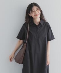 URBAN RESEARCH DOORS | 衿付きスキッパーAラインワンピース(ワンピース)