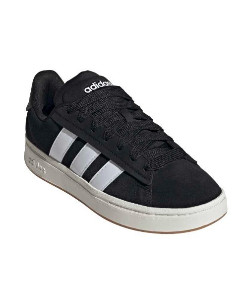 adidas(アディダス)の「【別注】アディダス adidas グランドコート アルファ 限定コラボ(スニーカー・メンズ・ブラック・28.0cm/27.5cm/27.0cm/26.5cm/23.0cm/25.5cm/25.0cm/24.5cm/24.0cm/23.5cm/26.0cm)」の3枚目の写真