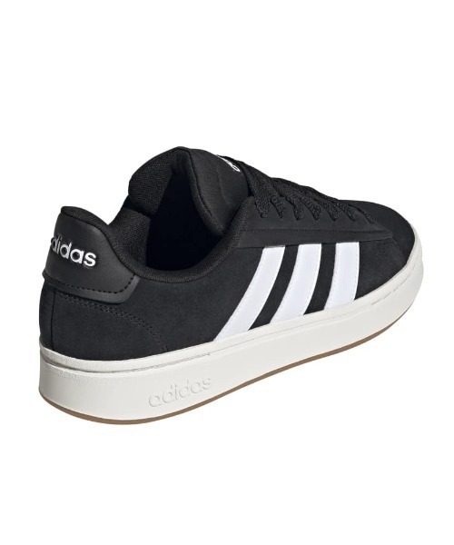 adidas(アディダス)の「【別注】アディダス adidas グランドコート アルファ 限定コラボ(スニーカー・メンズ・ブラック・28.0cm/27.5cm/27.0cm/26.5cm/23.0cm/25.5cm/25.0cm/24.5cm/24.0cm/23.5cm/26.0cm)」の4枚目の写真