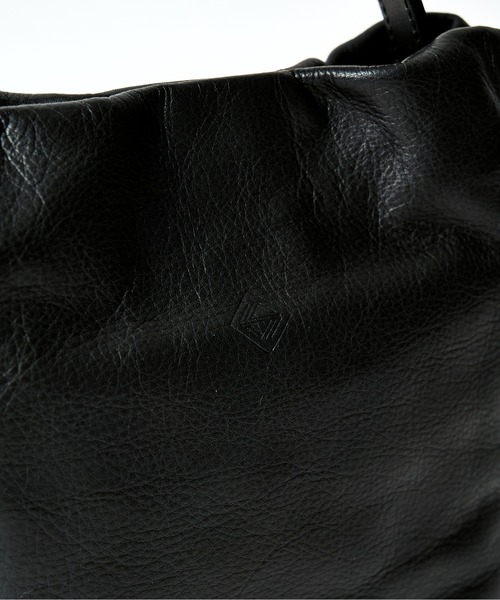 TESSEN CREATION(テッセンクリエーション)の「【TESSEN CREATION/テッセンクリエーション】BASIC POUCH S/ベーシックポーチS/ショルダーバッグ/撥水牛革(ショルダーバッグ・レディース・ブラック・FREE)」の13枚目の写真
