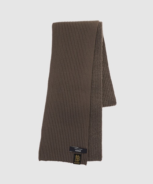 COMME des GARÇONS【美品】ウール100% ベージュマフラー COMME des GARCONS HOMME｜コム デ ギャルソン・オム（レディース）の