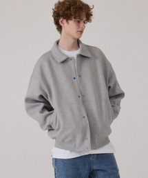 GET IT ON（ゲットイットオン）の「[L~4XL] シグネチャービッグサイズバスティジャケット_グレー - グローバル（スタジャン）」