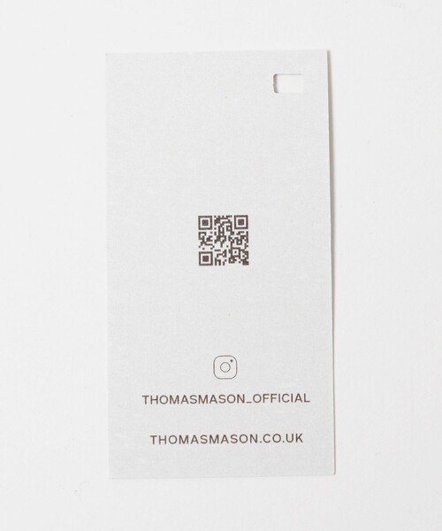 THOMAS MASON(トーマス メイソン)の「トーマスメイソン ビエラ チェック ジャストルーズ レギュラーカラー 長袖 シャツ(シャツ/ブラウス・メンズ・ダークグリーン/ターコイズブルー/グレー・S/XL/L/M)」の20枚目の写真