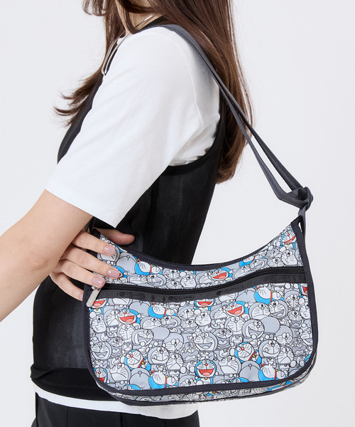 LeSportsac(レスポートサック)の「【DORAEMON】CLASSIC HOBO(ショルダーバッグ・レディース・グレー・FREE)」の2枚目の写真