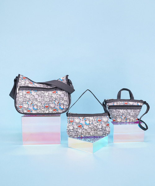 LeSportsac(レスポートサック)の「【DORAEMON】CLASSIC HOBO(ショルダーバッグ・レディース・グレー・FREE)」の12枚目の写真