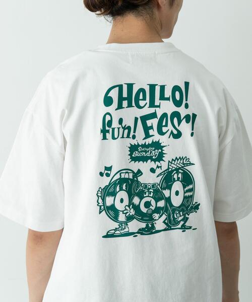 URBAN RESEARCH Sonny Label（アーバンリサーチサニーレーベル）の「HIROCKSHOWコラボTシャツ TRIO（Tシャツ/カットソー・メンズ・ブラック/ホワイト・MEDIUM/LARGE）」の17枚目の写真