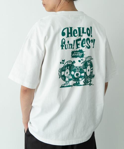 URBAN RESEARCH Sonny Label（アーバンリサーチサニーレーベル）の「HIROCKSHOWコラボTシャツ TRIO（Tシャツ/カットソー・メンズ・ブラック/ホワイト・MEDIUM/LARGE）」の18枚目の写真