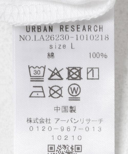 URBAN RESEARCH Sonny Label（アーバンリサーチサニーレーベル）の「HIROCKSHOWコラボTシャツ TRIO（Tシャツ/カットソー・メンズ・ブラック/ホワイト・MEDIUM/LARGE）」の8枚目の写真