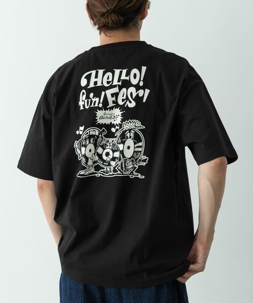 URBAN RESEARCH Sonny Label（アーバンリサーチサニーレーベル）の「HIROCKSHOWコラボTシャツ TRIO（Tシャツ/カットソー・メンズ・ブラック/ホワイト・MEDIUM/LARGE）」の11枚目の写真