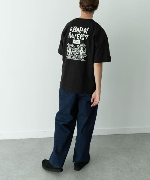 URBAN RESEARCH Sonny Label（アーバンリサーチサニーレーベル）の「HIROCKSHOWコラボTシャツ TRIO（Tシャツ/カットソー・メンズ・ブラック/ホワイト・MEDIUM/LARGE）」の13枚目の写真