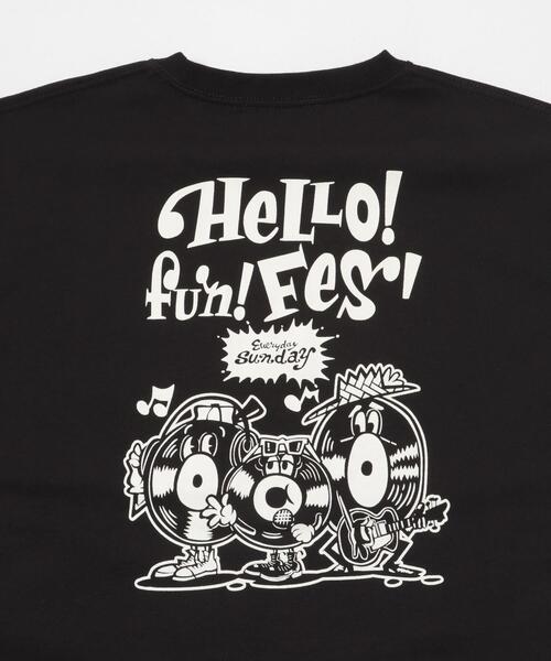 URBAN RESEARCH Sonny Label（アーバンリサーチサニーレーベル）の「HIROCKSHOWコラボTシャツ TRIO（Tシャツ/カットソー・メンズ・ブラック/ホワイト・MEDIUM/LARGE）」の15枚目の写真